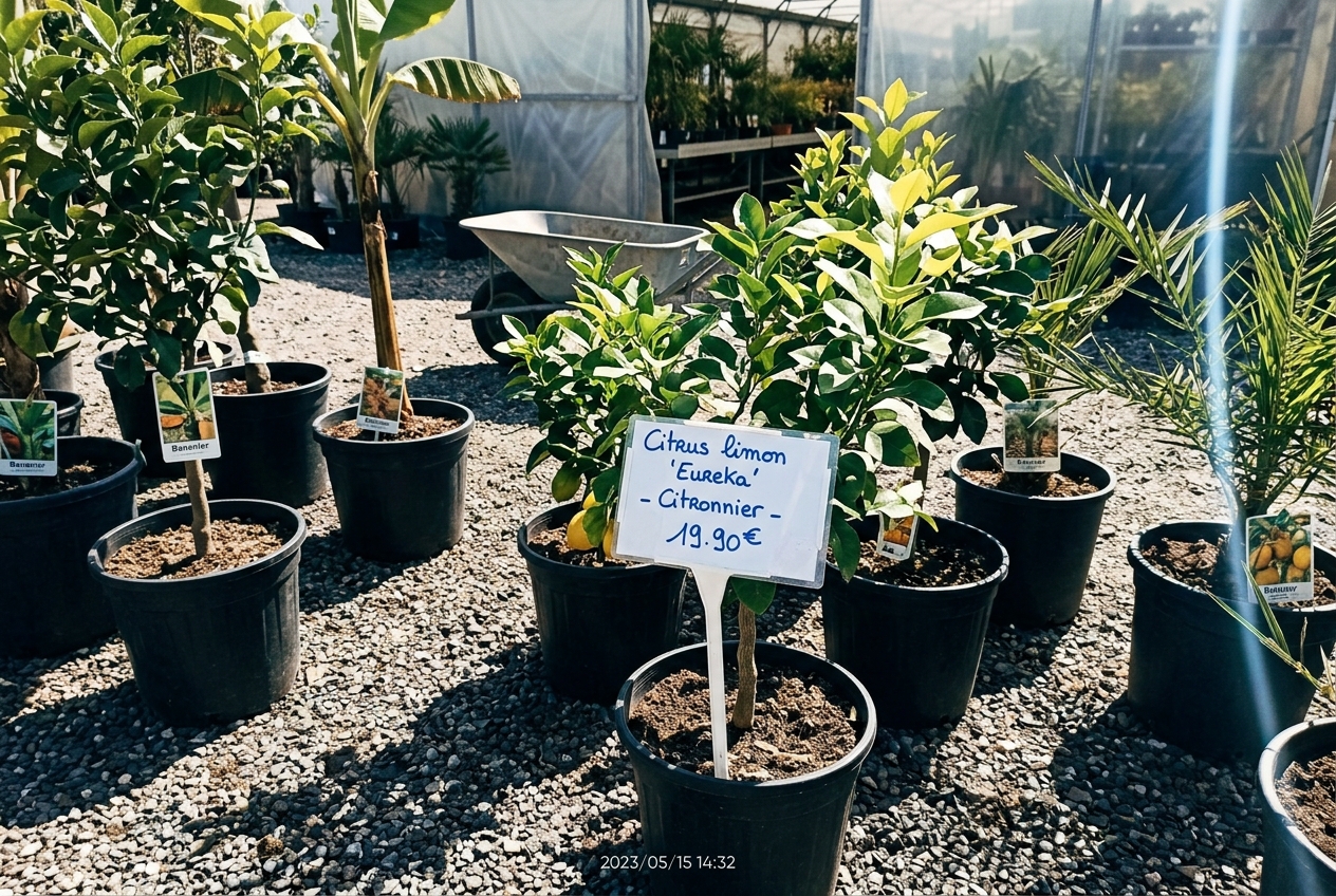 Pépinière Agrumes en Ligne : Répertoire Complet des 40+ Pépinières en France : pépinières spécialisées en plantes exotiques (avec rayon agrumes)
